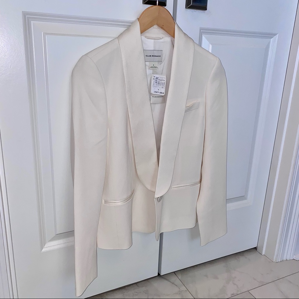 Club Monaco Tuxedo Blazer